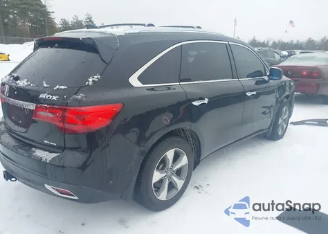 2014 Acura Mdx from USA, damaged, VIN 5FRYD4H28EB017043